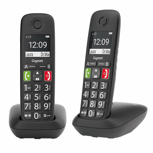 Gigaset e 290 Black Cordless Duo IP-Telefon (Restauriert A)