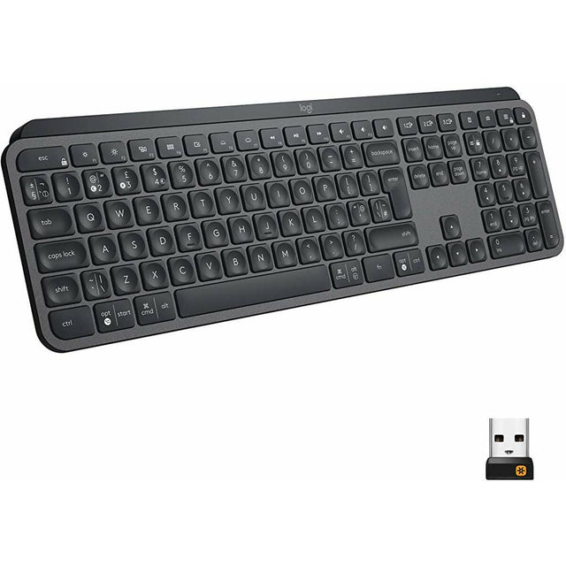 Logitech Wireless Keyboard Schwarz (Restauriert B)