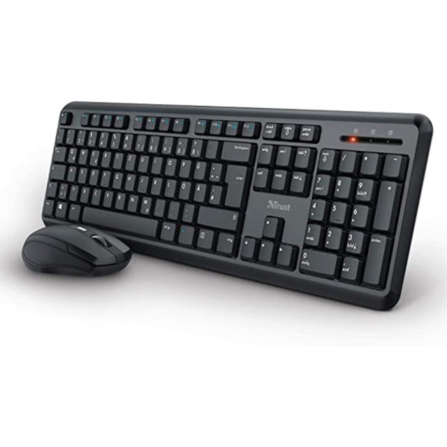 Teclado y Ratón Inalámbrico Trust 24080 QWERTZ (Reacondicionado A)