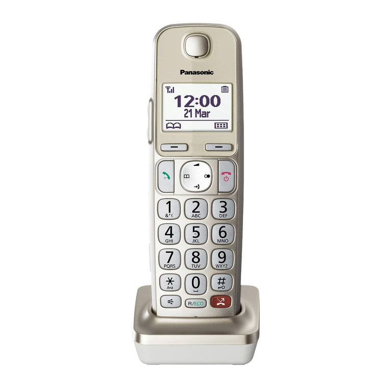 Teléfono Inalámbrico Panasonic Corp. KX-TGE250/60/62 Gris (Reacondicionado A+)