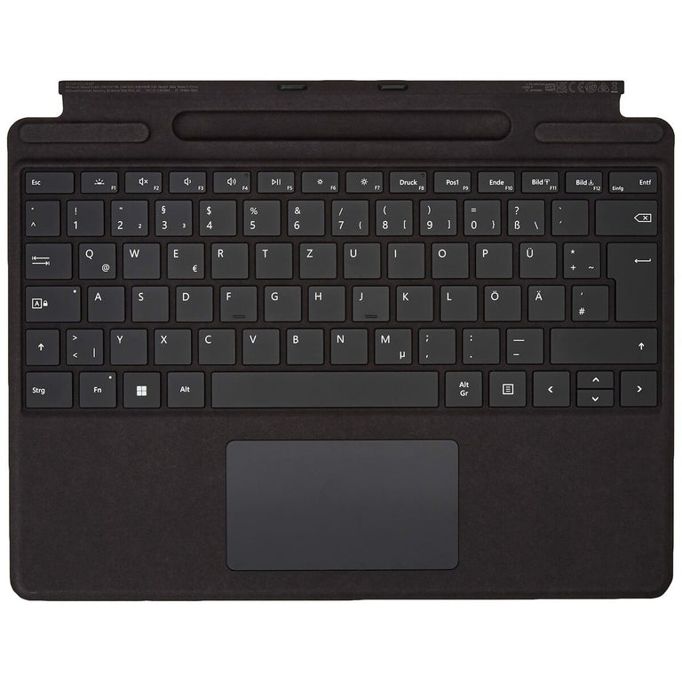 Teclado Bluetooth con Soporte para Tablet Microsoft QWERTZ Tablet Negro (Reacondicionado A)