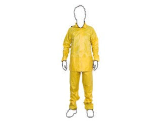 Traje agua PVC/Poliester XL Y L amarillo