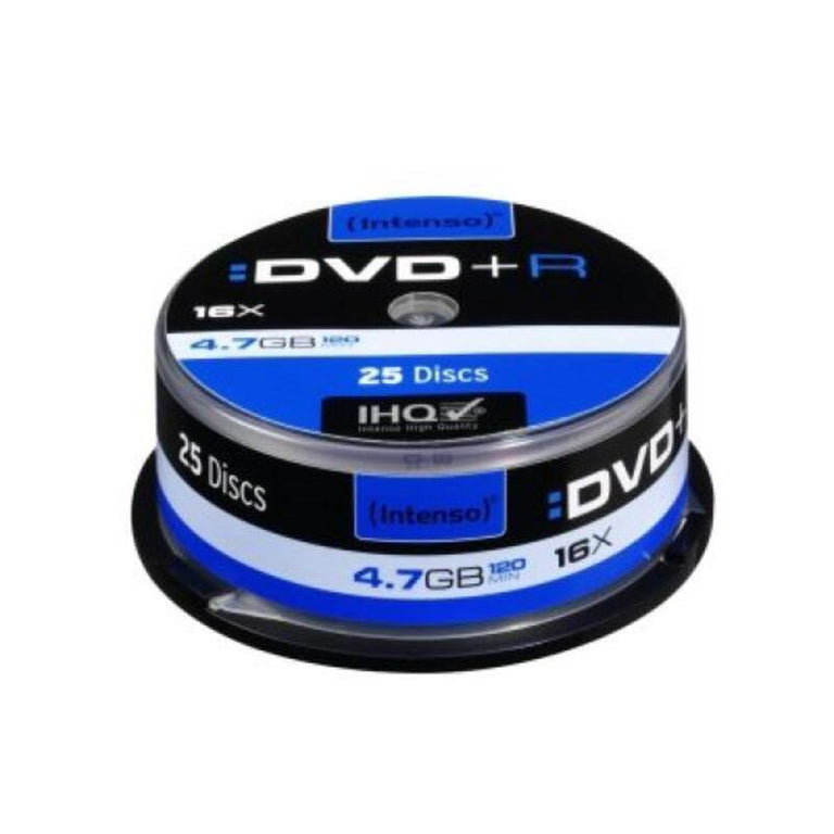 <transcy>DVD + R INTENSE 4111154 16x 4,7 Go 25 pièces</transcy>