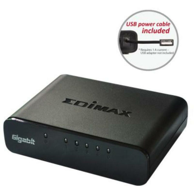 <transcy>Commutateur Edimax ES-5500G V3 5p 10/100/1000 Mbps</transcy>