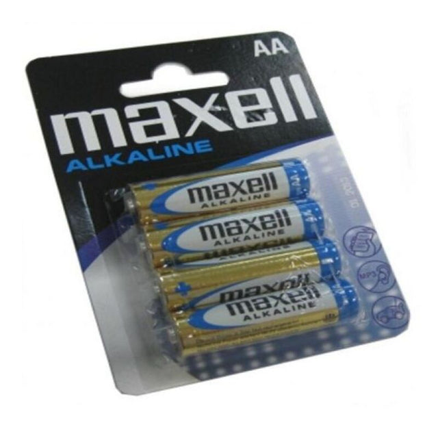 Pilas Alcalinas Maxell MN1500 (Pack-4) AA 1,5 V (AA)