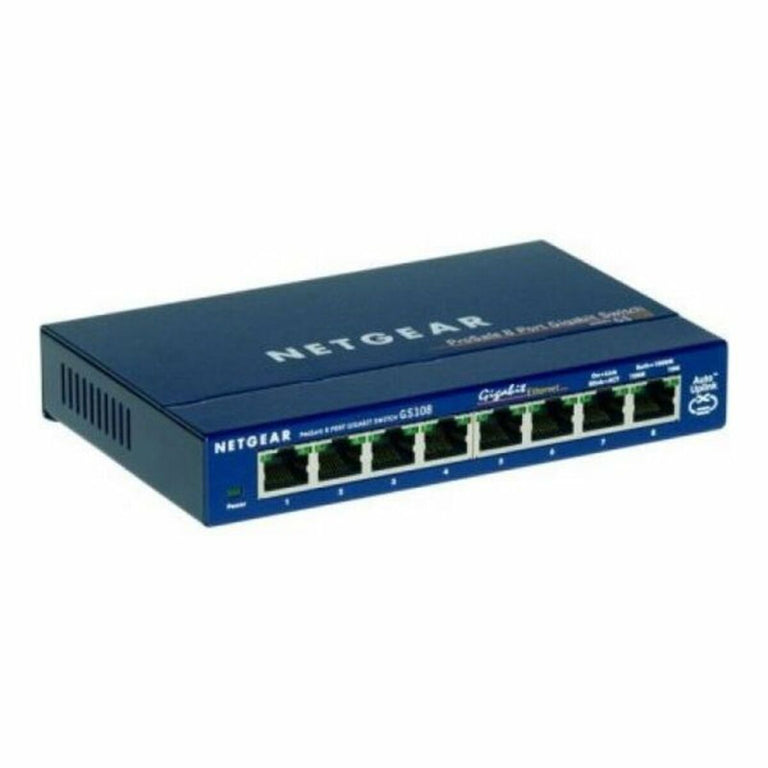 Switch de Sobremesa Netgear GS108GE              8P Gigabit