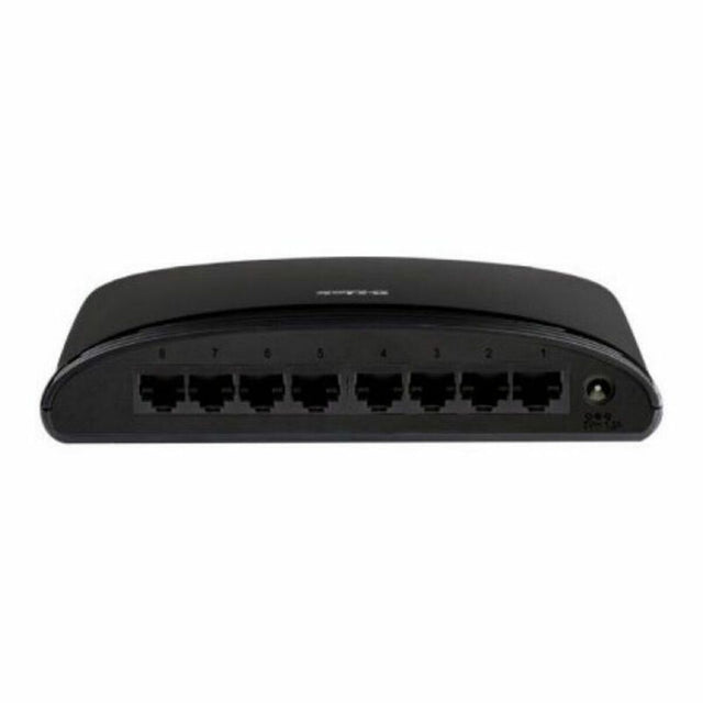 Schalter D-Link DES-1008D 8 p 10/100 Mbit/s Schwarz