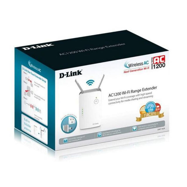 D-Link DAP-1620 AC1200 10/100/1000 Mbit/s WLAN-Repeater