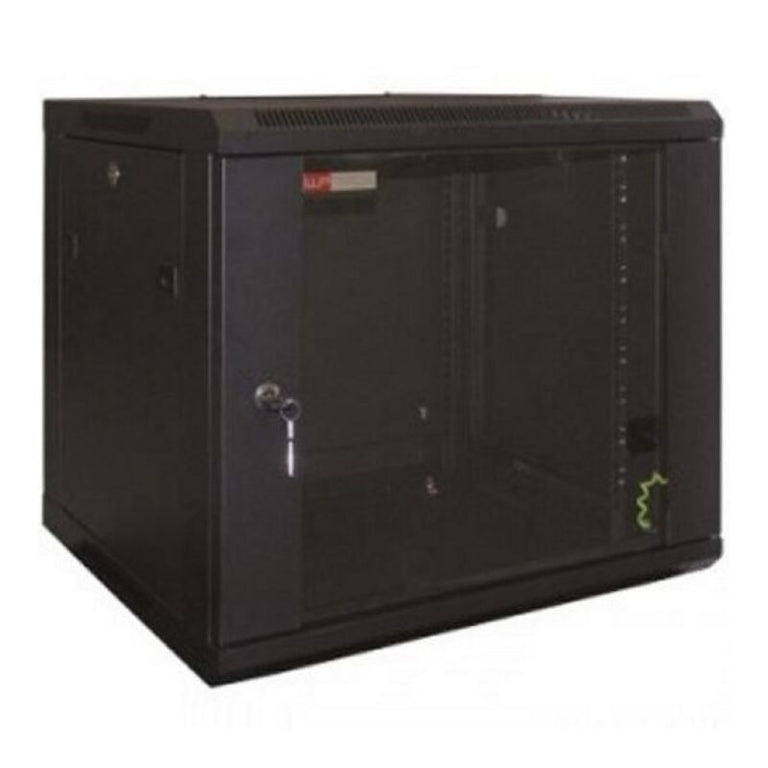 WP Wandmontierter Rackschrank WPN-RWB-12606-B 12 HE 600 x 600 x 635 mm Schwarz