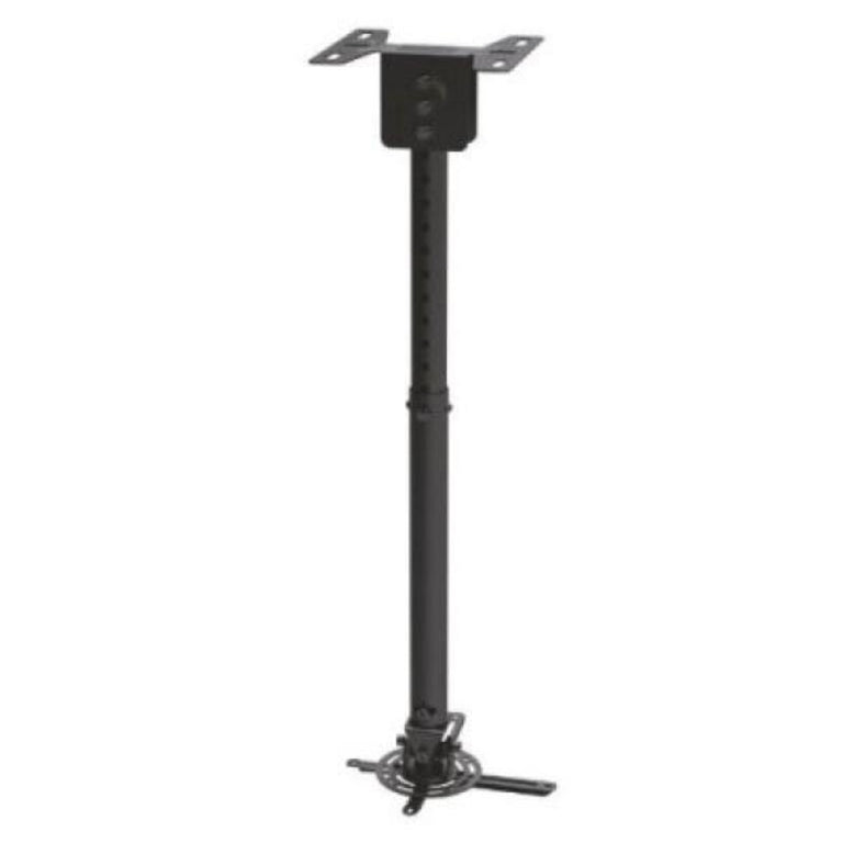 Soporte de Techo Inclinable y Giratorio para Proyector TooQ PJ3030TN-B 20kg 57,5 - 82,5 cm -20º/+20º 360º Negro