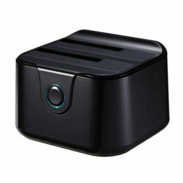 <transcy>Dock Station Dual TooQ TQDS-802B 2.5 "-3.5" HDD SATA USB 3.0 Noir</transcy>