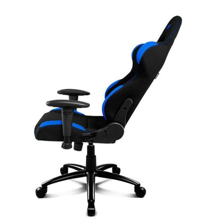 <transcy>Chaise de jeu DRIFT DR100BL 90-160º Tissu Mousse Noir Bleu</transcy>