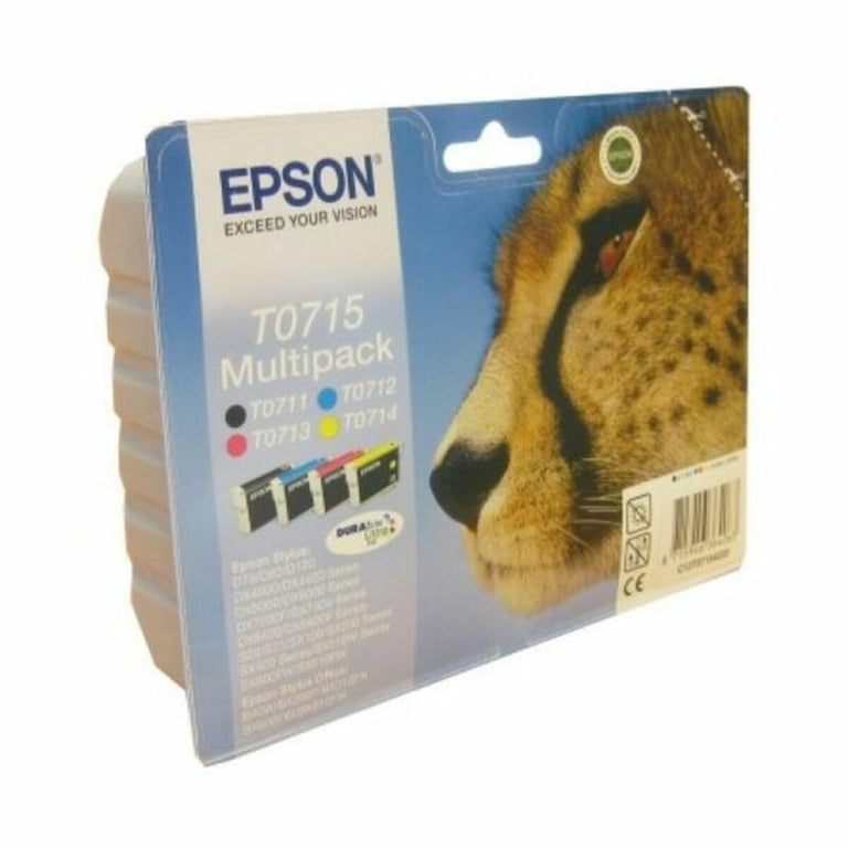 Cartucho de Tinta Original Epson Multipack T0715 Amarillo Negro Cian Magenta