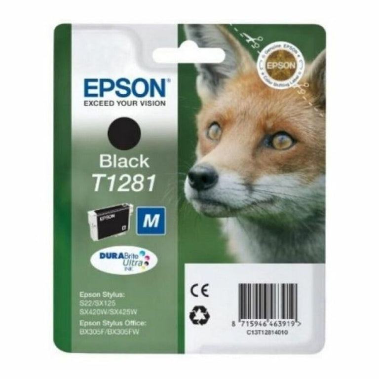 Epson T1281 Schwarz Original-Tintenpatrone