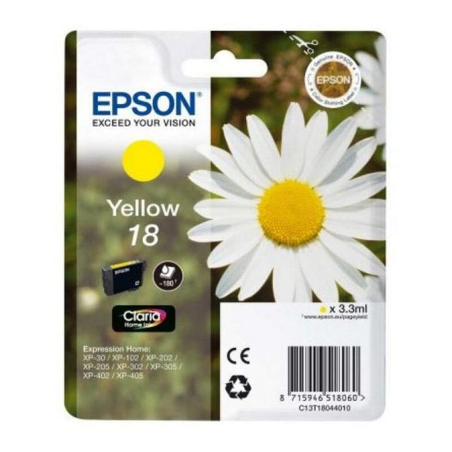 <transcy>Cartouche d'encre jaune d'origine Epson C13T18044010</transcy>