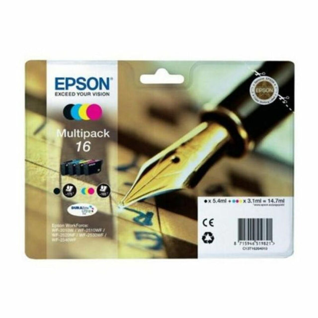 <transcy>Cartouche d'encre d'origine Epson C13T16264010 Noir Jaune Cyan Magenta</transcy>