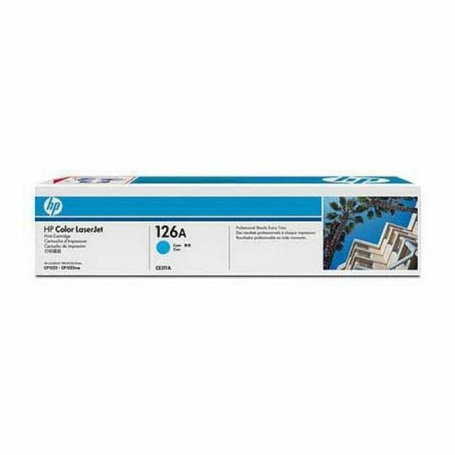 Original HP Toner T126A Cyan