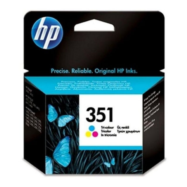 HP 351 Original-Tintenpatrone (CB337EE), dreifarbig, Gelb, Cyan, Magenta, Ja