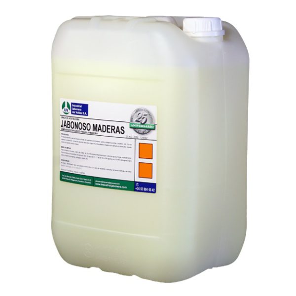 Detergente específico para limpieza de la madera y el parquet. 4X5, 10 y 25 Kg