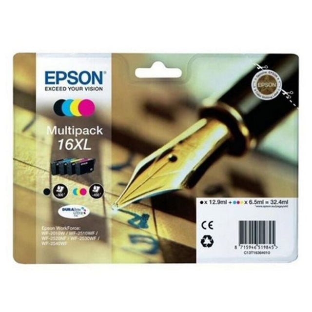 <transcy>Cartouche d'encre d'origine (pack de 4) Epson T16XL Noir Cyan Magenta Jaune</transcy>