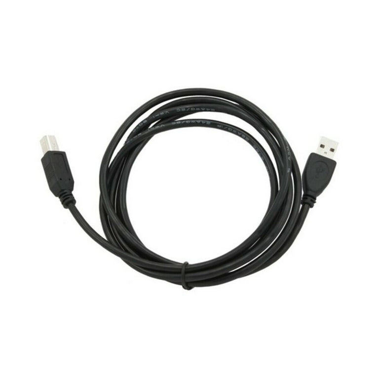 USB 2.0 A-auf-USB-B-Kabel GEMBIRD CCP-USB2-AMBM-6 (1,8) Schwarz