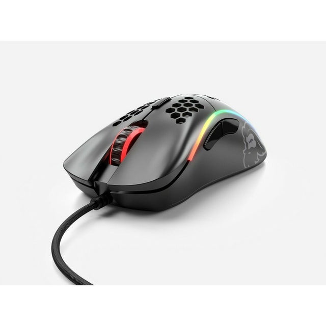 Gaming-Maus Glorious Model D Schwarz verkabelt 12000 dpi (Refurbished A+)