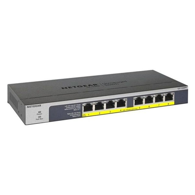 Switch de Armario Netgear GS108PP-100EUS 16 Gbps