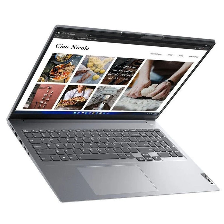 Notebook Lenovo THINKBOOK 16 G4+ IAP Intel Core I7-1255U Qwerty Spanisch 32 GB 16" 1 TB SSD