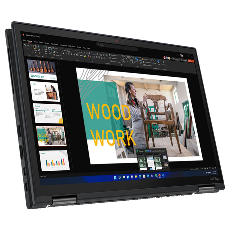 Lenovo ThinkPad X13 Yoga Gen 3 Qwerty Spanisches Notebook Intel Core I7-1255U 512 GB 13,3 Zoll 16 GB RAM