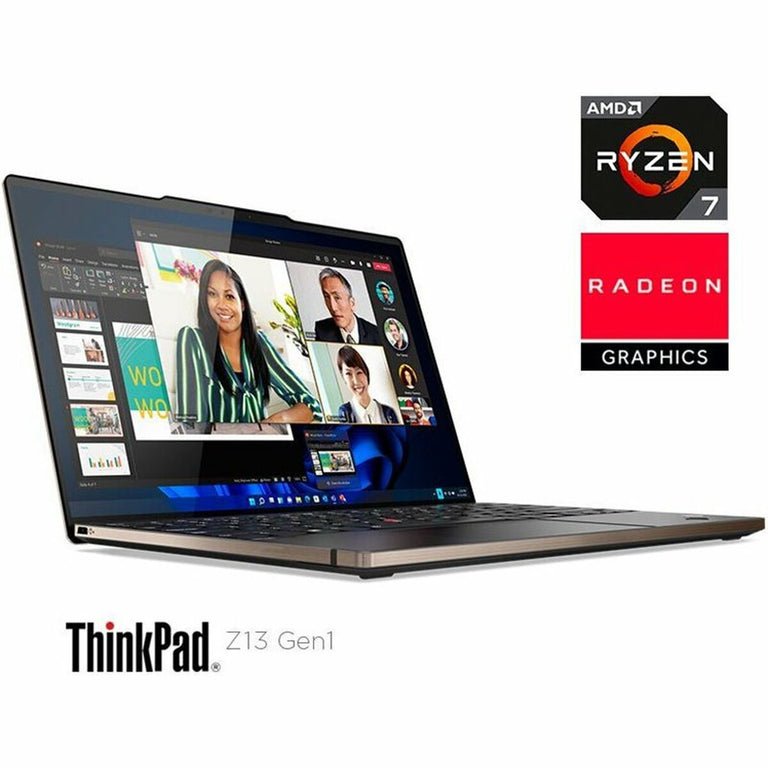 Notebook Lenovo THINKPAD Z13 RYZEN 7-6850H PRO Qwerty Spanisch 512 GB SSD 16 GB 13,3"