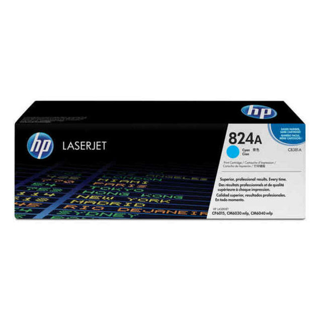 HP 824A Cyan Originaltoner