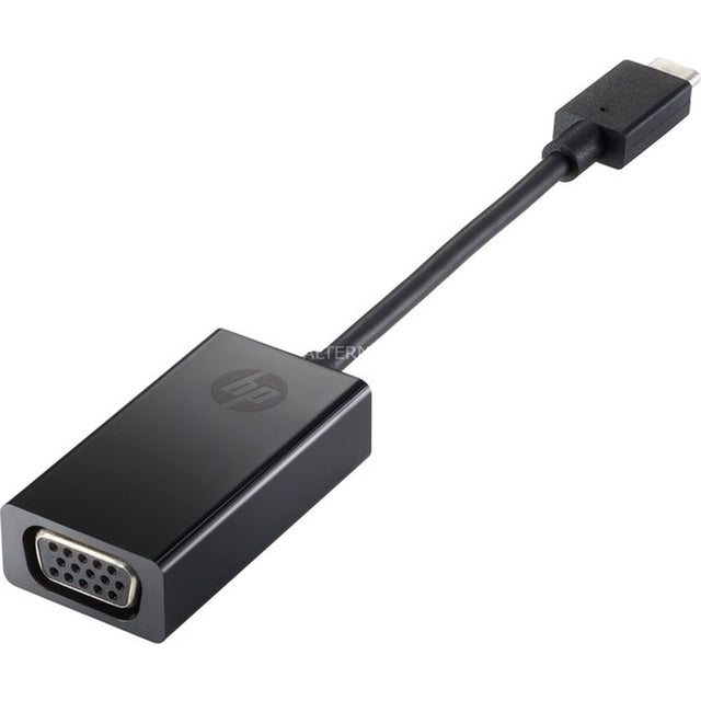 HP P7Z54AA#ABB USB-C-auf-VGA-Adapter Schwarz