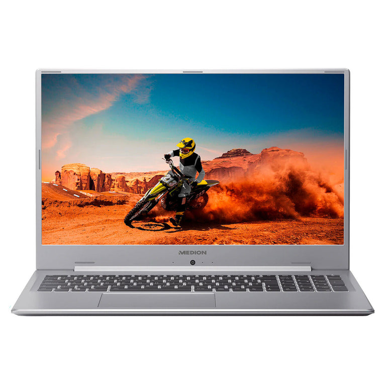 Notebook Medion AKOYA S17403 Gris 8 GB RAM 17,3" 1 TB SSD Intel© Core™ i3-10110U Azerty Francés AZERTY