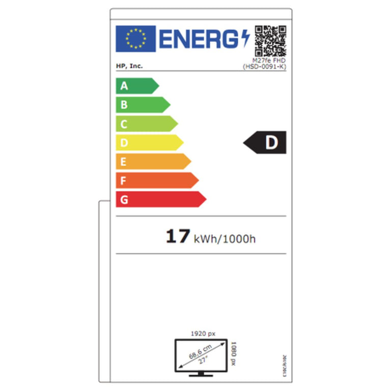 Monitor HP M27fe FHD