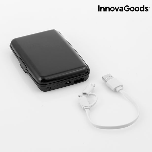 InnovaGoods Sicherheitskartenhalter und Powerbank 