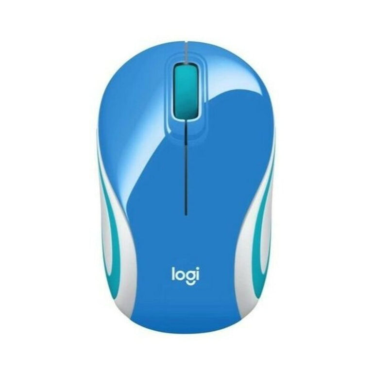 Ratón Inalámbrico Óptico Logitech LGT-M187BU 1000 dpi