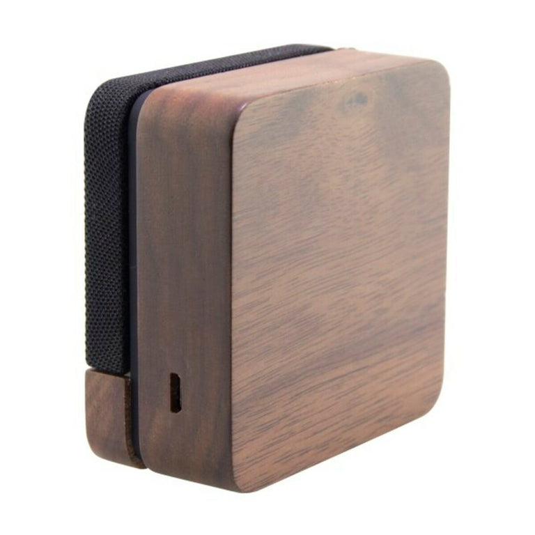 Altavoz Bluetooth Inalámbrico Eco Speak KSIX 400 mAh 3.5W Madera